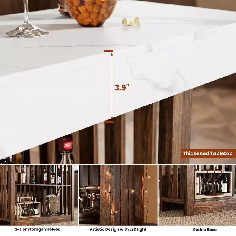 Table haute de bar