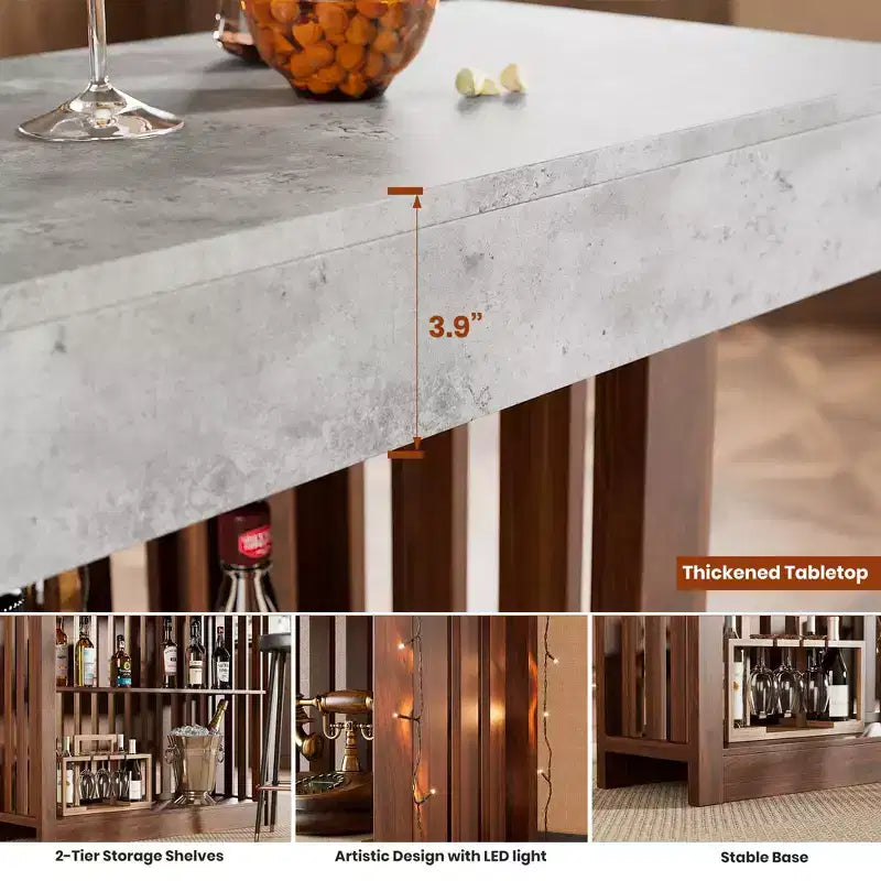 Table haute de bar