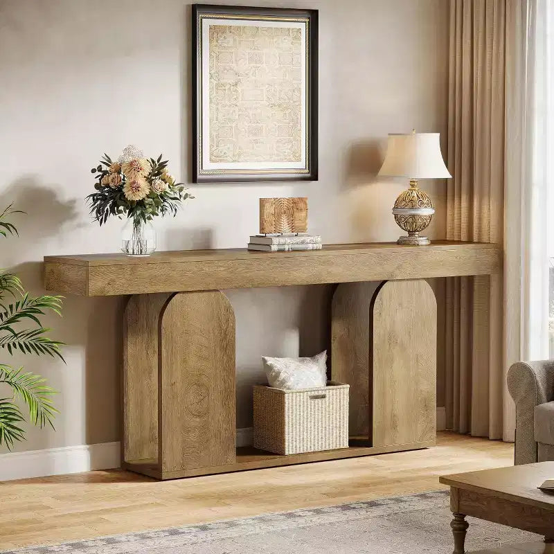 Table console de style rustique
