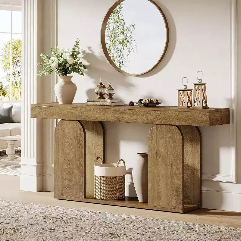 Table console de style rustique