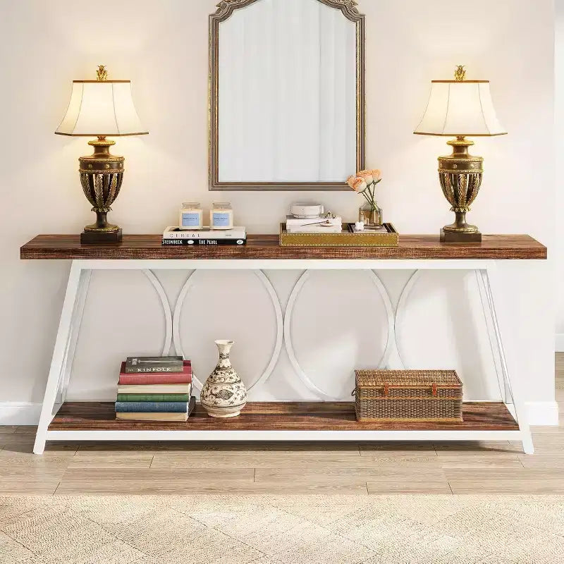 Meuble de rangement de bureau de style industriel