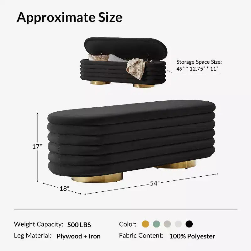 Banc capitonné couleur Tiffany