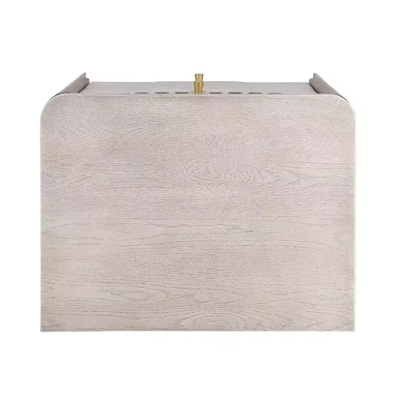 Table d'appoint décorative à motifs ondulés