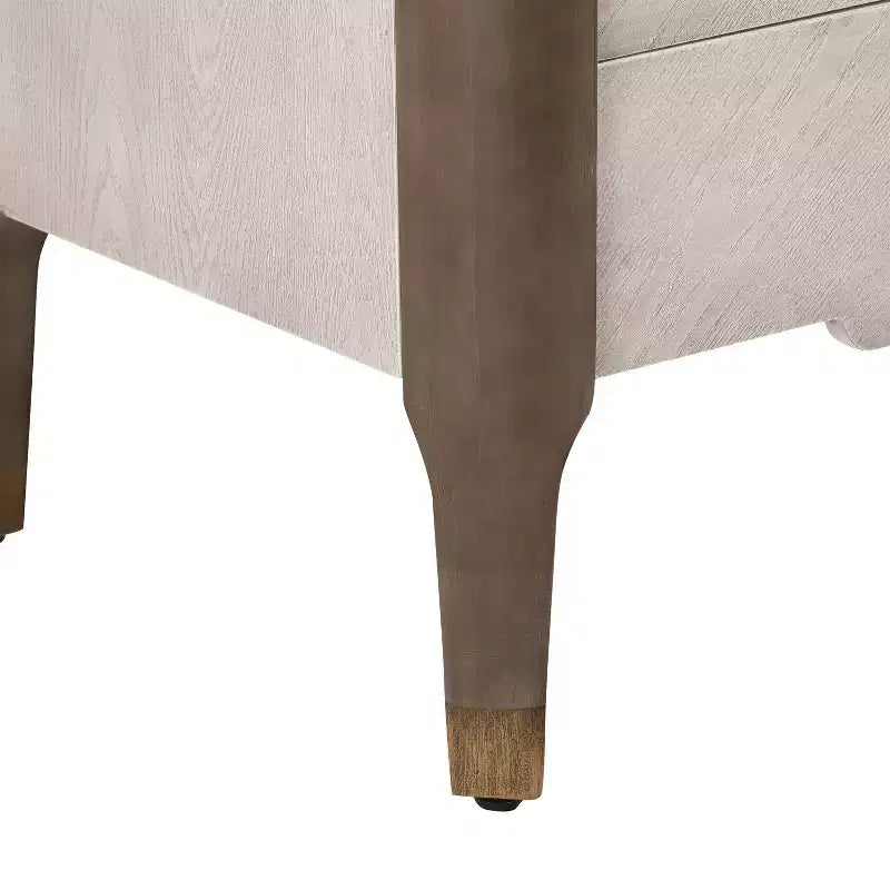 Table d'appoint décorative à motifs ondulés