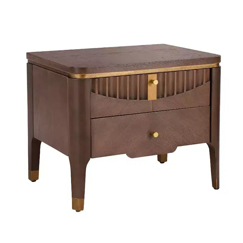 Table d'appoint décorative à motifs ondulés