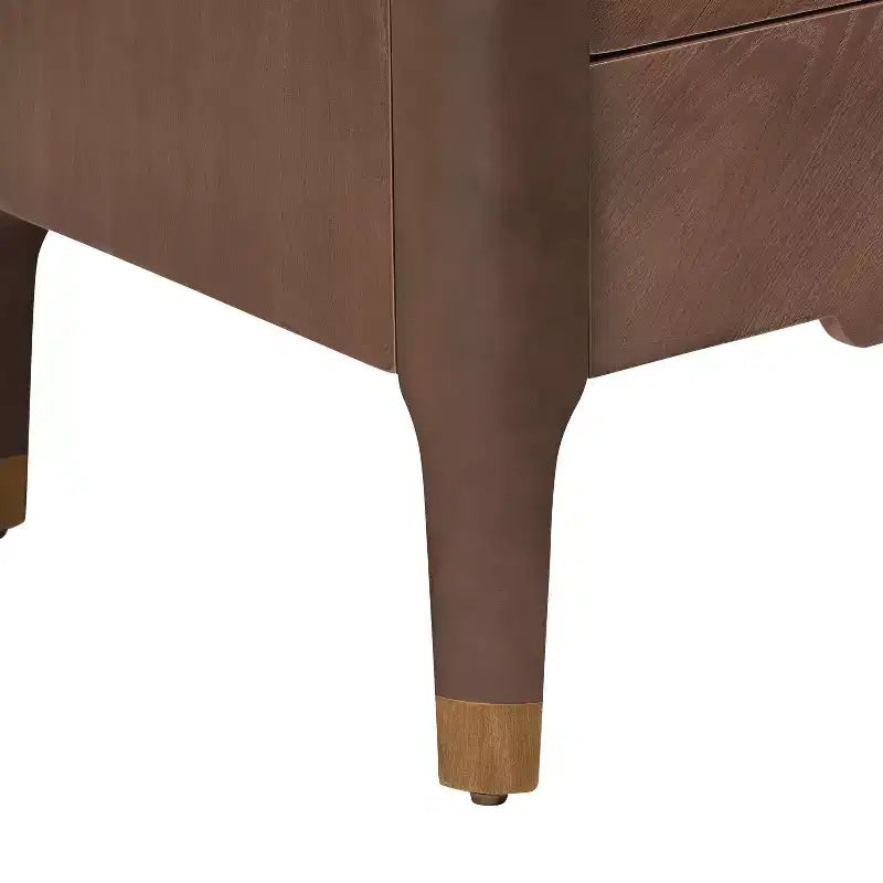 Table d'appoint décorative à motifs ondulés