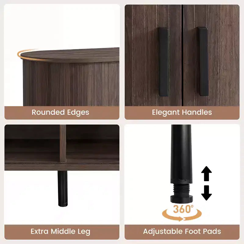 Meuble d'appoint encastré