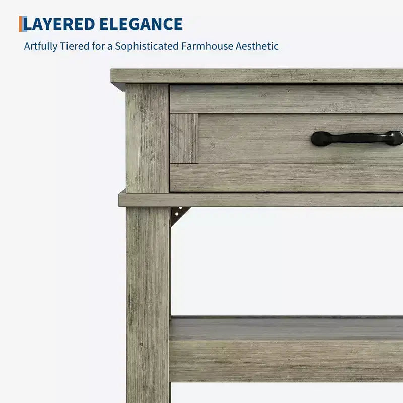 Console en bois
