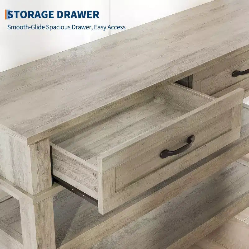 Console en bois