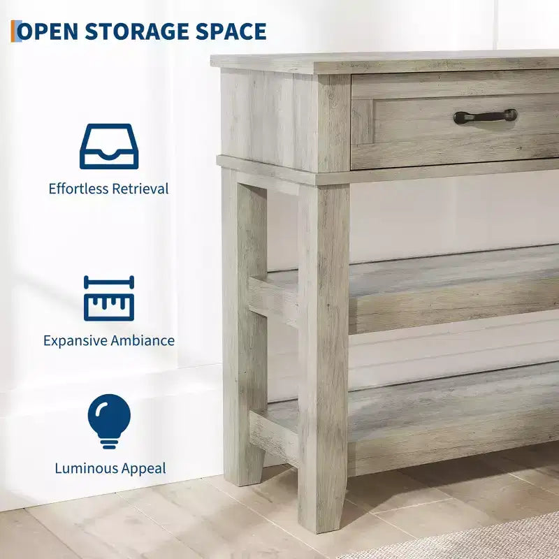 Console en bois