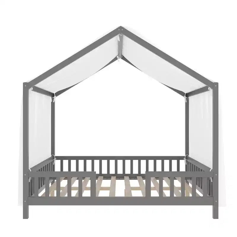 Cadre de lit Montessori à plafond bas