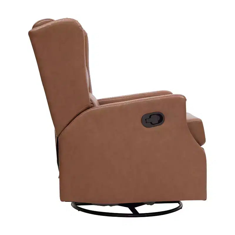 Fauteuil relax pivotant, inclinable et à bascule