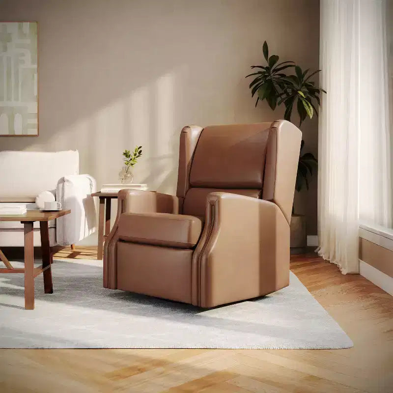 Fauteuil relax pivotant, inclinable et à bascule