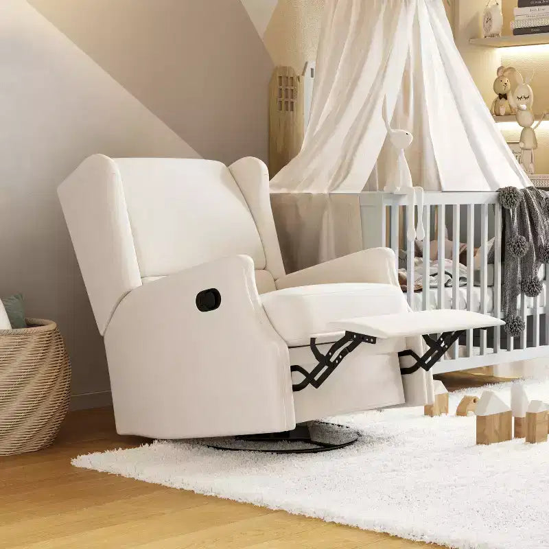 Fauteuil relax pivotant, inclinable et à bascule