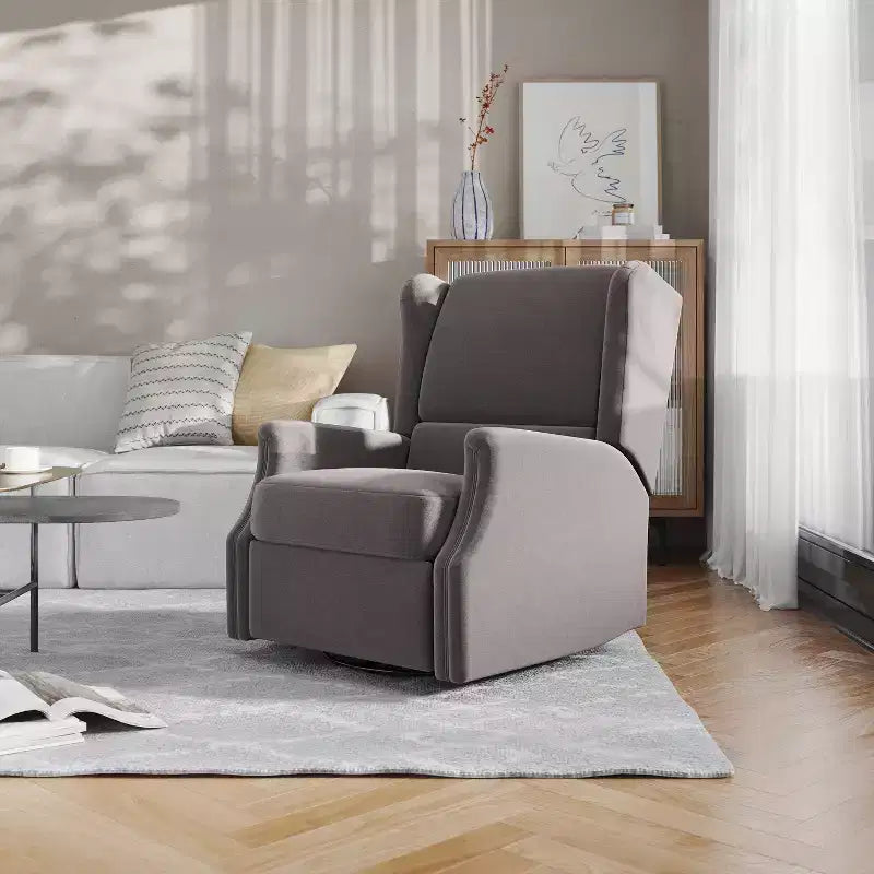 Fauteuil relax pivotant, inclinable et à bascule