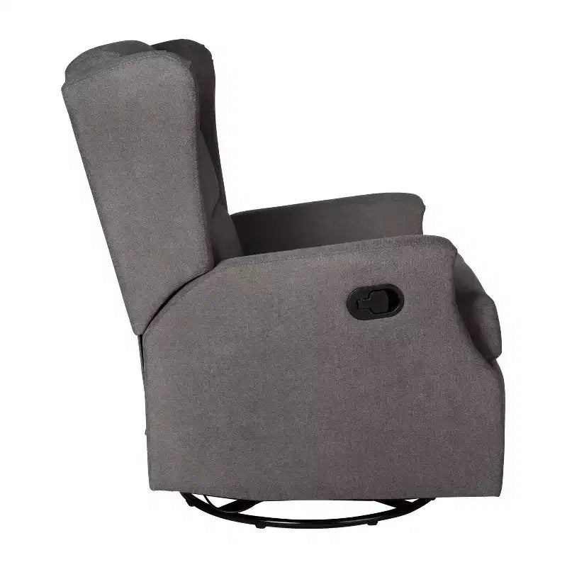 Fauteuil relax pivotant, inclinable et à bascule