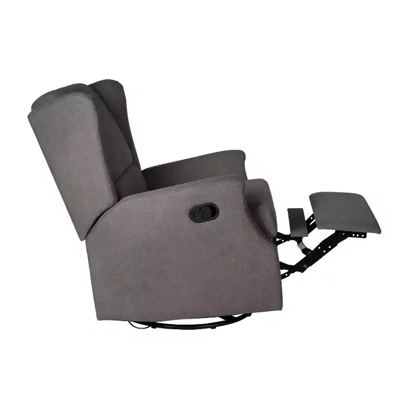 Fauteuil relax pivotant, inclinable et à bascule