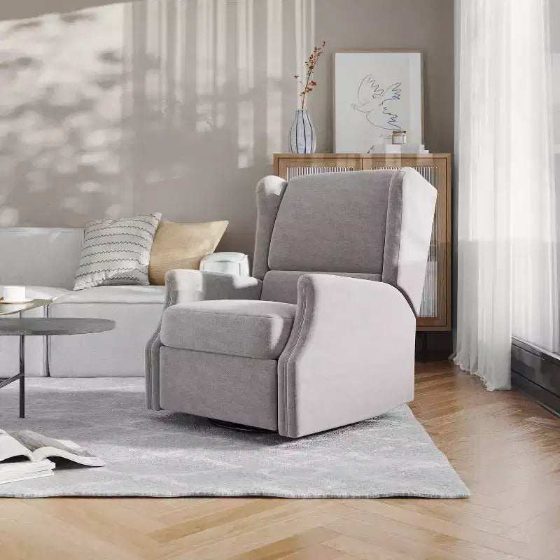 Fauteuil relax pivotant, inclinable et à bascule