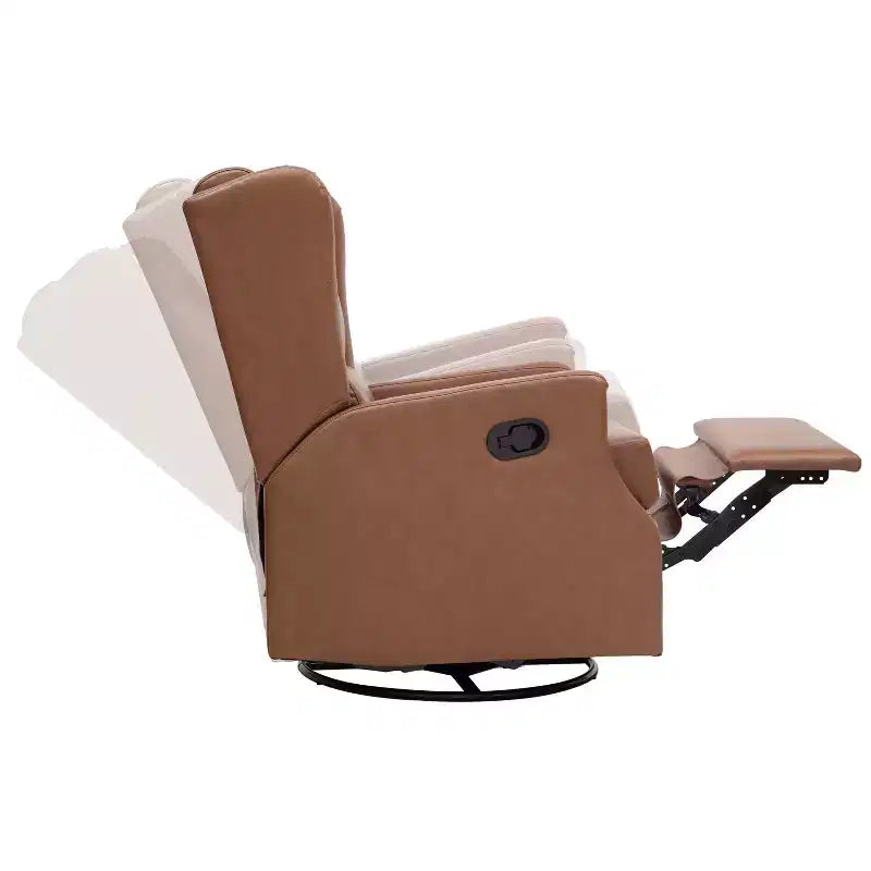 Fauteuil relax pivotant, inclinable et à bascule