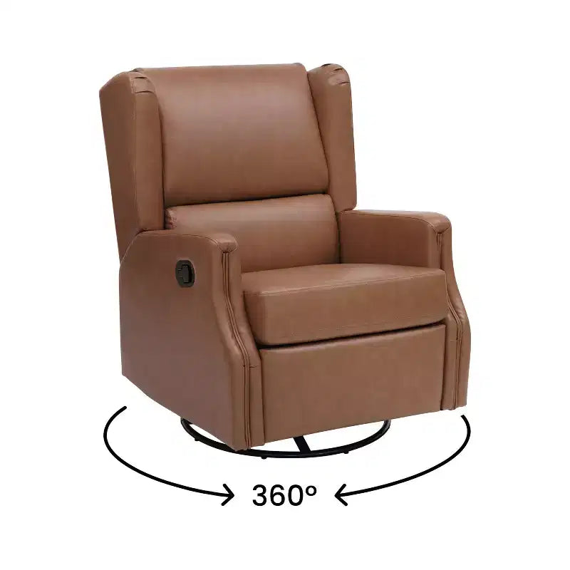 Fauteuil relax pivotant, inclinable et à bascule