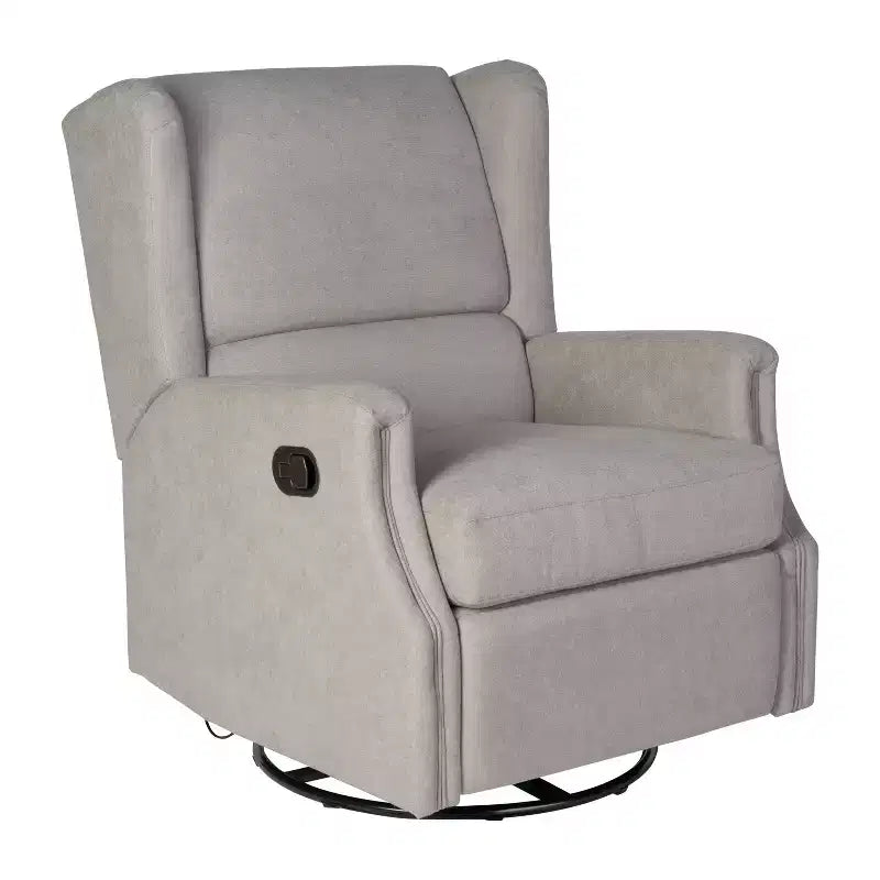 Fauteuil relax pivotant, inclinable et à bascule
