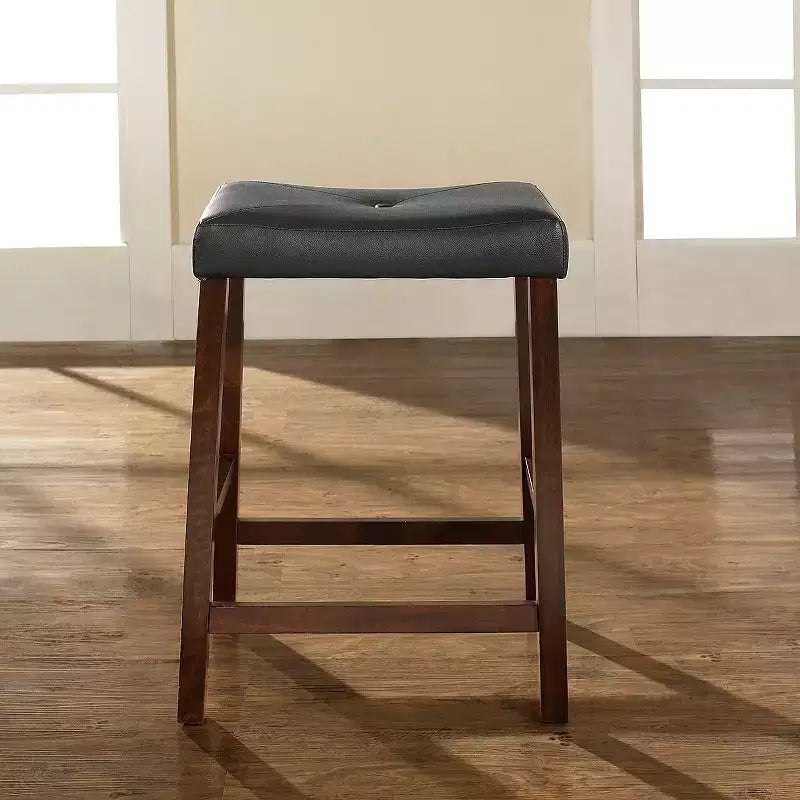 Tabourets de bar à selle rembourrés