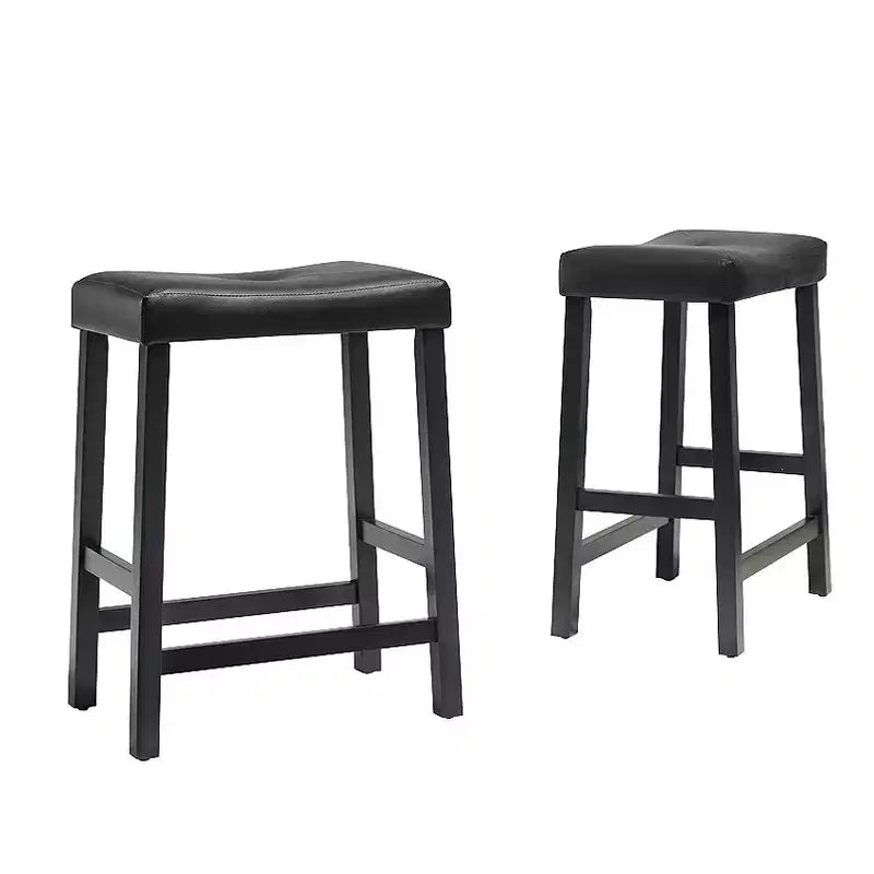 Tabourets de bar à selle rembourrés