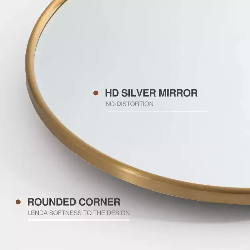 Miroir de courtoisie de salle de bain rotatif