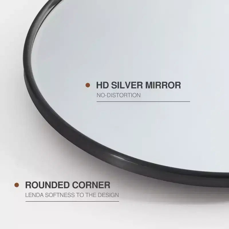 Miroir de courtoisie de salle de bain rotatif