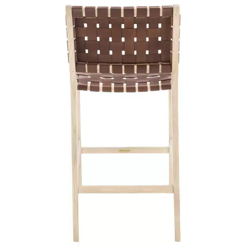 Tabourets de bar en cuir