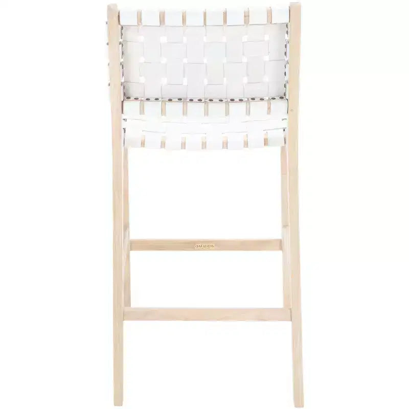 Tabourets de bar en cuir