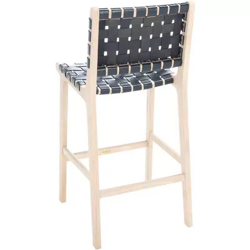 Tabourets de bar en cuir