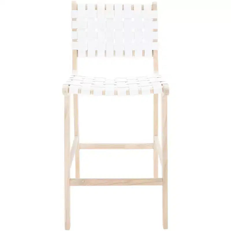Tabourets de bar en cuir