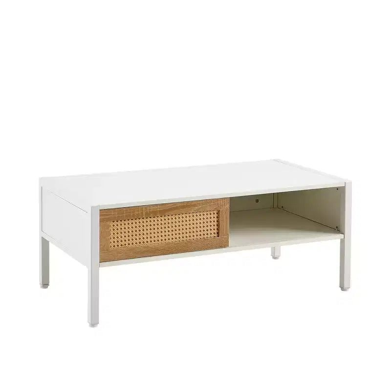 Table basse en rotin