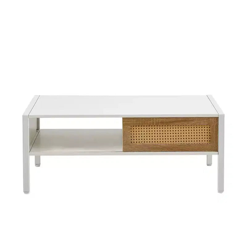 Table basse en rotin