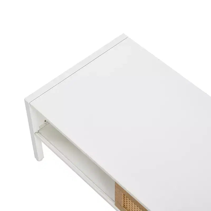 Table basse en rotin