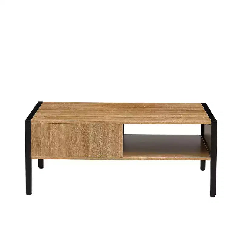 Table basse en rotin