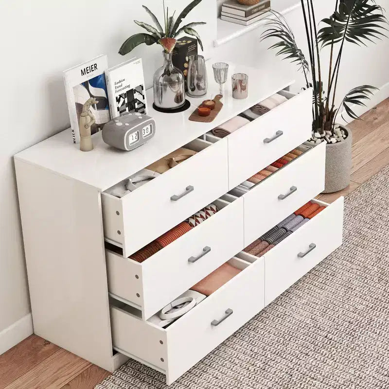 Bahut horizontal spacieux en bois