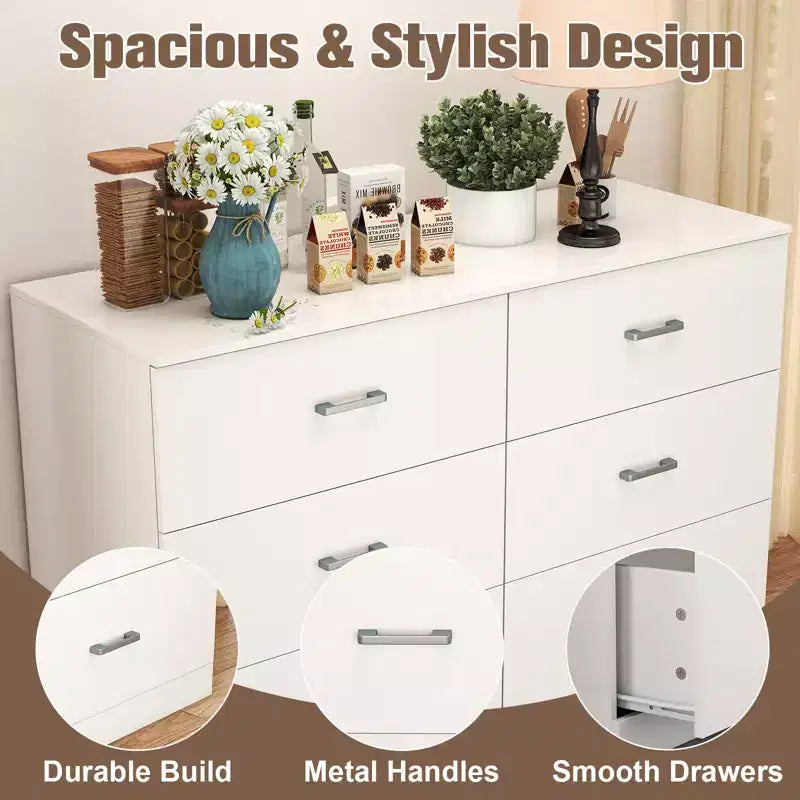 Bahut horizontal spacieux en bois