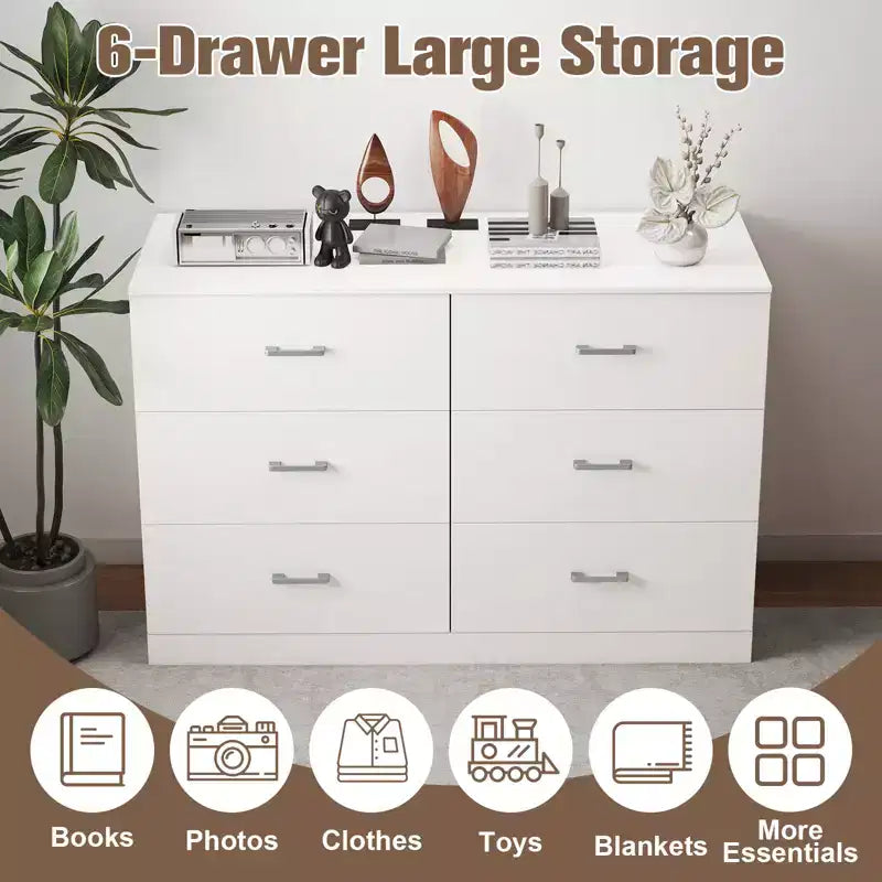 Bahut horizontal spacieux en bois